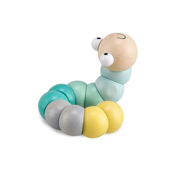 Bigjigs Toys Wiggly Worms - Pastel (Pk 2)