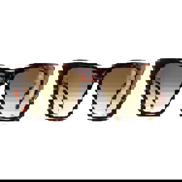 Alexander McQueen Sunglasses AM0299S 002 Dark Havana Brown Gradient
