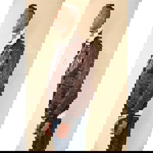 AERO-JET_jacket_Brown_3XL, AERO-JET_jacket_Brown_4XL, AERO-JET_jacket_Brown_5XL, AERO-JET_jacket_Brown_L, AERO-JET_jacket_Brown_M, AERO-JET_jacket_Brown_S, AERO-JET_jacket_Brown_XL, AERO-JET_jacket_Brown_XS, AERO-JET_jacket_Brown_XXL