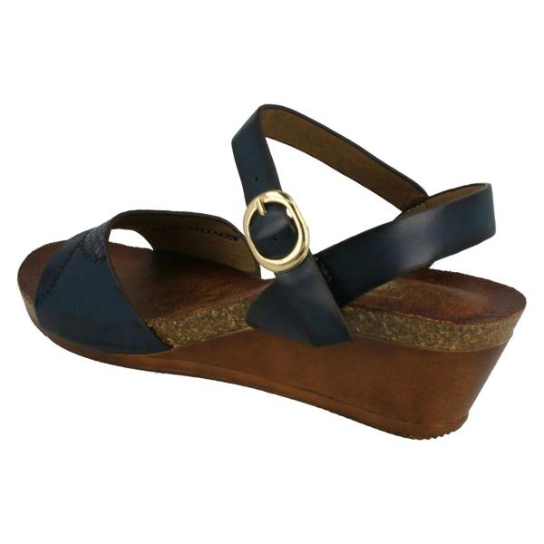 Down to Earth Ladies Down To Earth Mid Wedge Mule Sandals