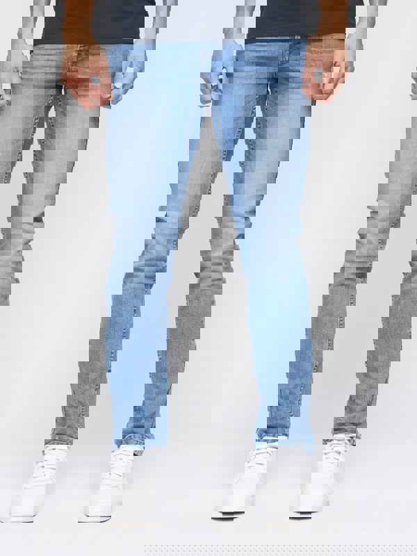 Crosshatch Malcolm Slim Fit Jeans Light Wash