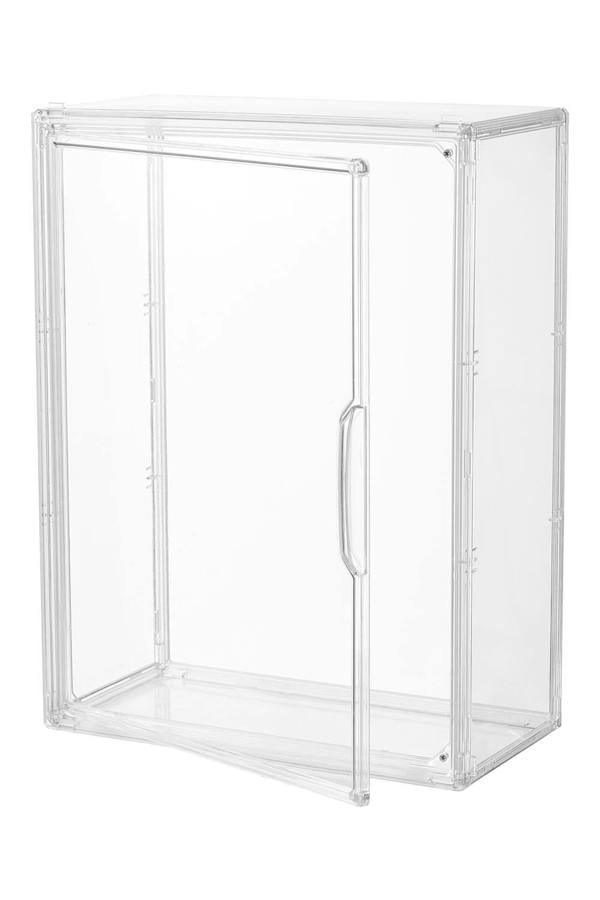 Living and Home 3-Tier Storage Display Case Wall Mount Transparent Toy Storage Box
