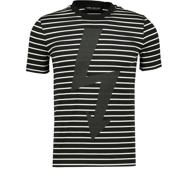 Neil Barrett Thunderbolt T-Shirt Black - chancefashionco
