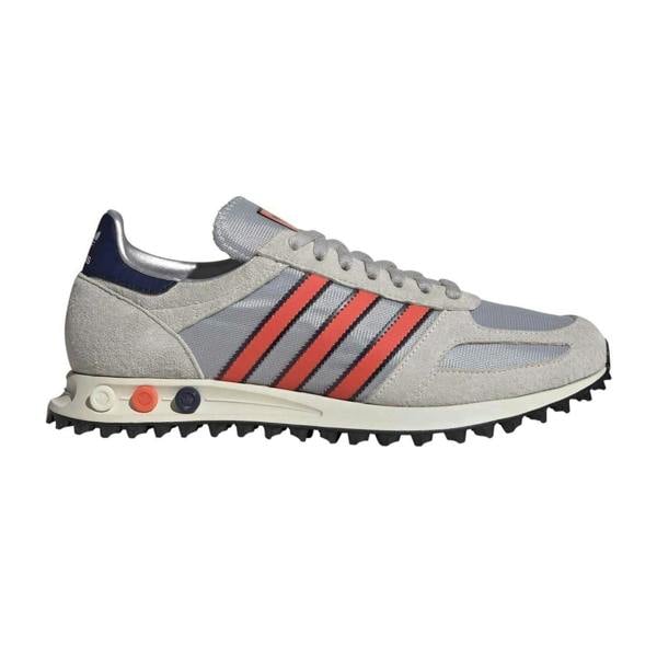 Adidas Mens OG Suede Running Trainers - Silver/Red - 