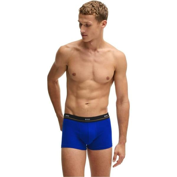 Boss Mens Briefs (Pack of 5) - Blue - 