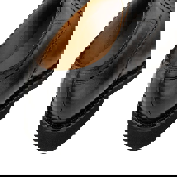 Embassy London Dunlee - Grey - Men's leather slip-on loafer