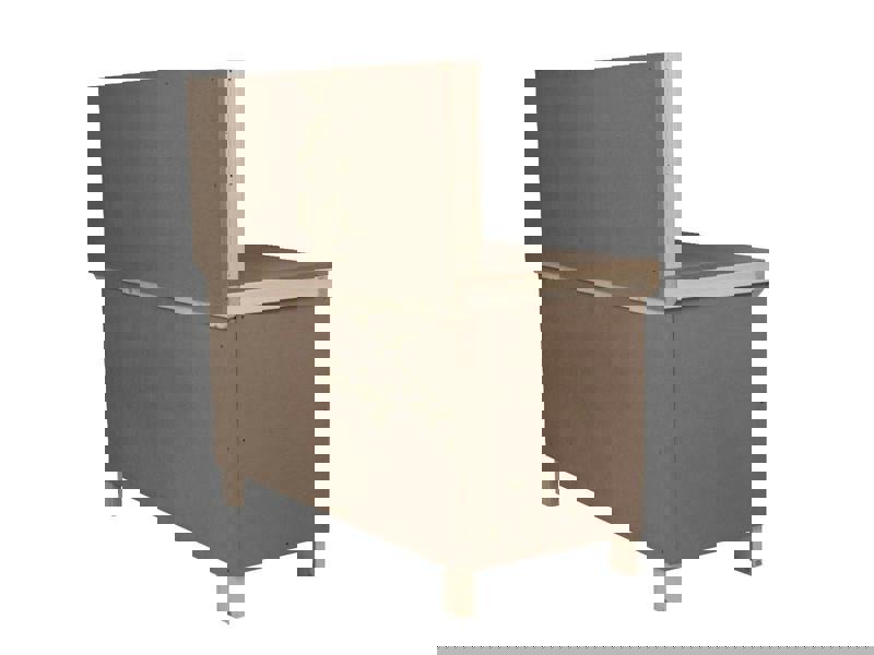 Arbor Garden Solutions Wooden MDF Top Workbench With Lockable Cupboard (V.9) with back panel