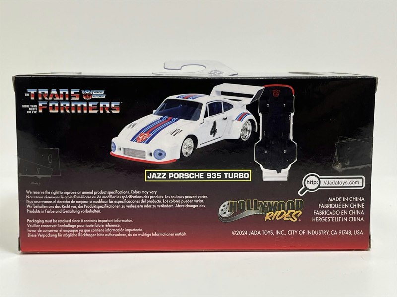 Jada Transformers Jazz Porsche 935 Turbo 1:32 Scale Jada 34793