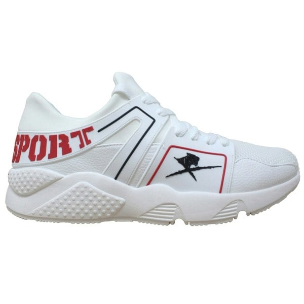 Plein Sport West White Sneakers