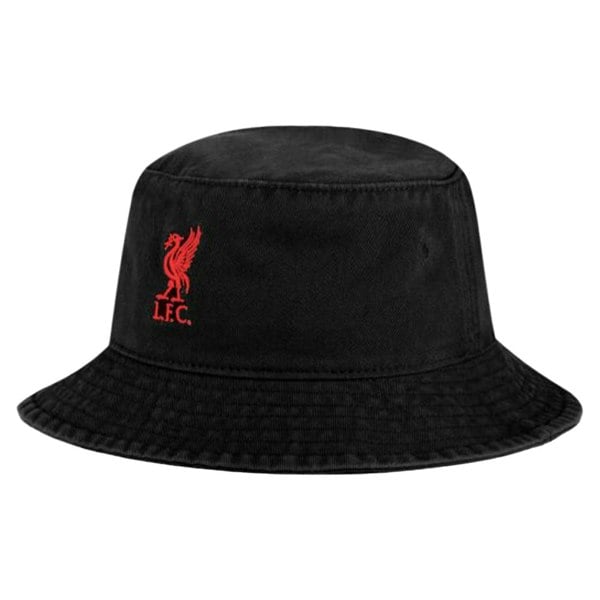 Liverpool FC Crest Bucket Hat - Black/Red