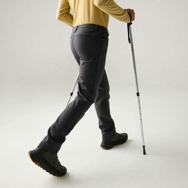 Regatta Mens Fenton Softshell Trousers - Ash - 