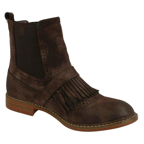 Down to Earth Ladies Down To Earth Flat Ankle Boots