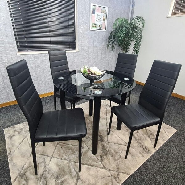 Kosy Koala Dining Table Set with 4 Chairs Dining Room and Kitchen table set of 4