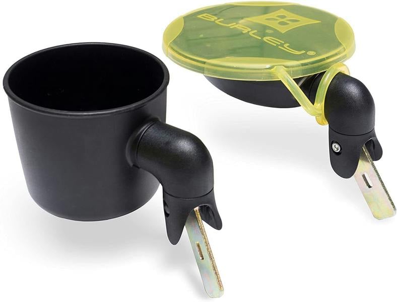 Burley Snack Bowl and Cup Holder Black
