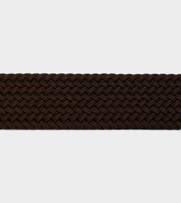 Votch Seb Vegan Bio-Based Bamboo Braided belt in brown