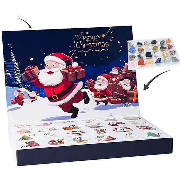 Leaper Christmas Crystal Ore Countdown Calendar