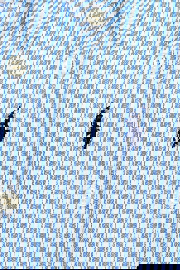 Ralph Lauren Kids Baby Boys Slim Fit Shirt in Blue