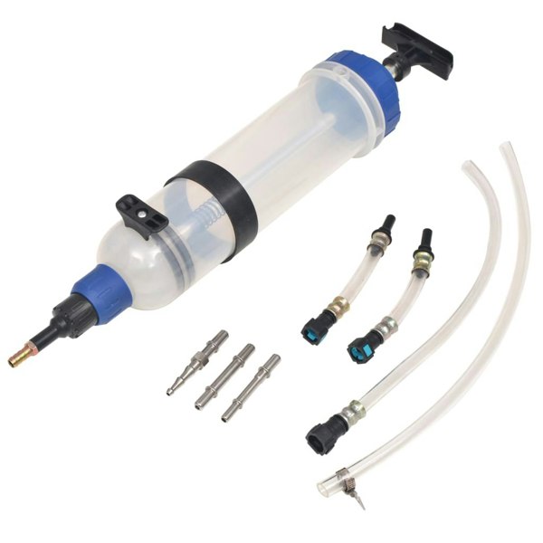 Berkfield Fuel Petrol Diesel Fluid Retriever Syringe 1500 ml