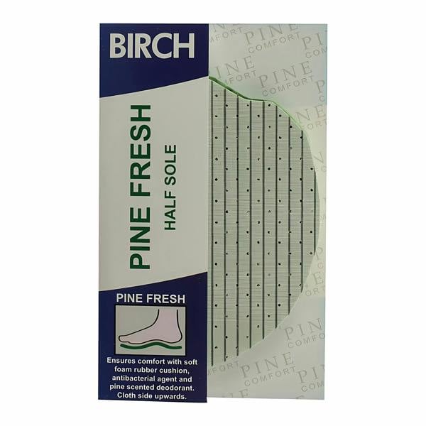 BIRCH Pine Half Insoles for Women - Forefoot Cushioning