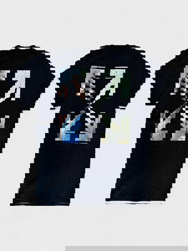 Off-White Arrow Slim T-Shirt Black Francesco Hayez