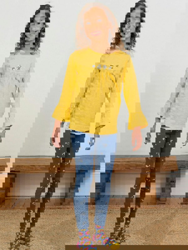 Kite Girls Organic Forage Floral Top