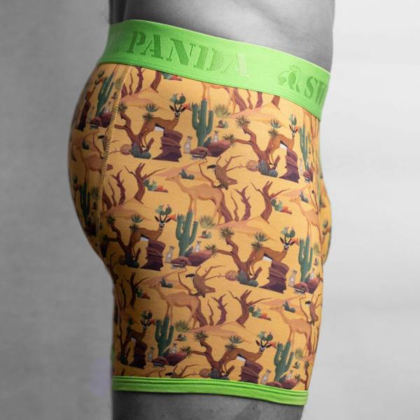 SWOLE PANDA Bamboo Boxers - Savannah