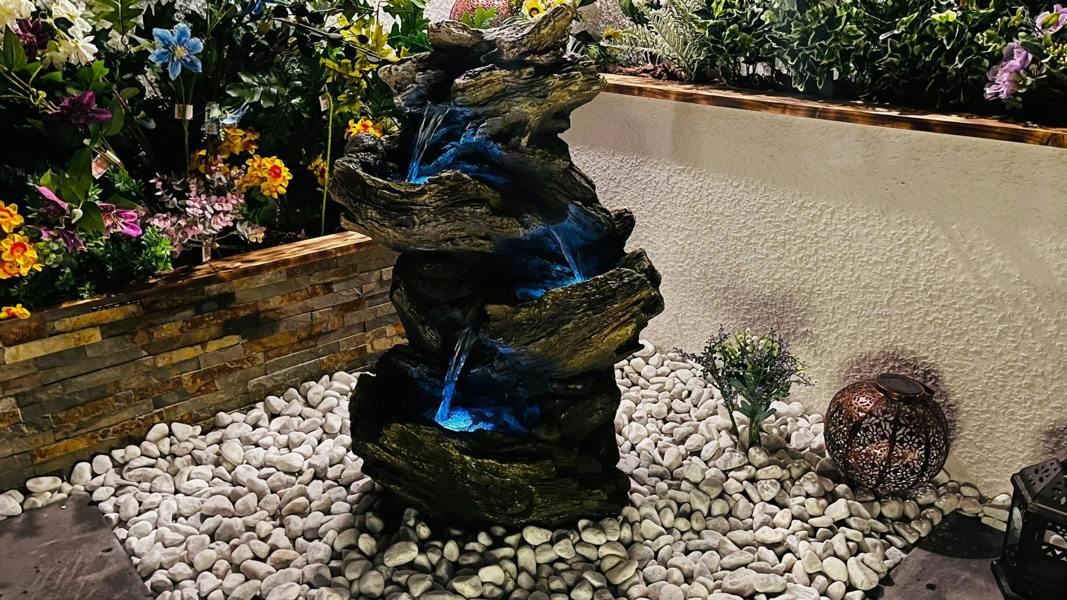 Tranquillity Water Features Driftwood Falls Woodland Water Feature