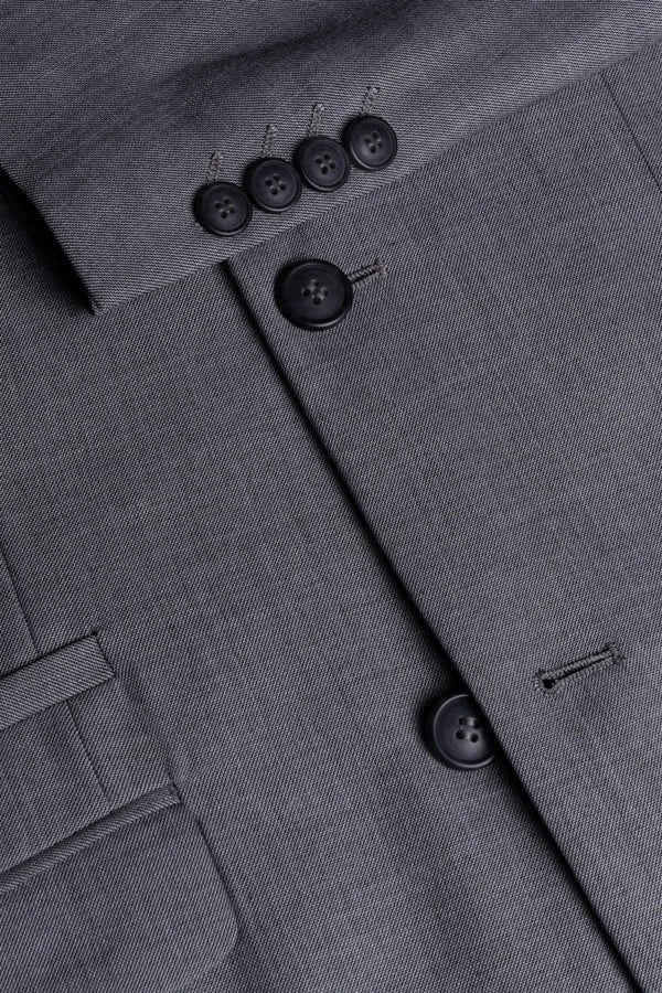 House of Cavani Reegan Grey Slim Fit Blazer