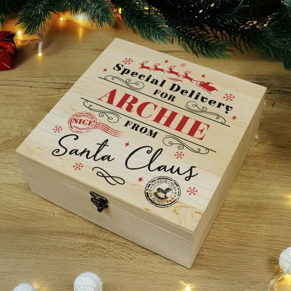 Personalised Memento Company Personalised Special Delivery Christmas Eve Box
