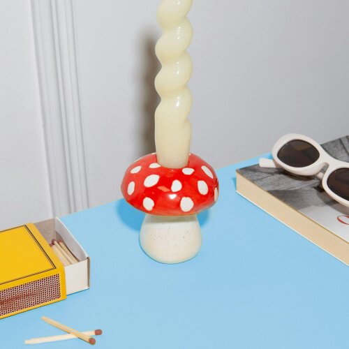 Love Frankie Mushroom Candleholder