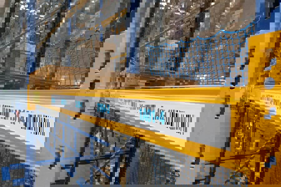 Durable SCANFIX Self-Adhesive EPOS Ticket Strip Holder | 25 Pack | 1000 x 62mm