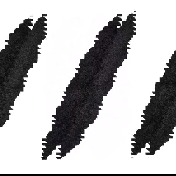 New Zealand Sheepskin | Short Curly Wool | Rug 180x110 cm Black