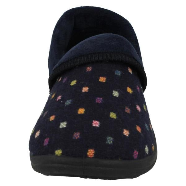 Padders Ladies Padders Wide Fitting Slippers - Mellow
