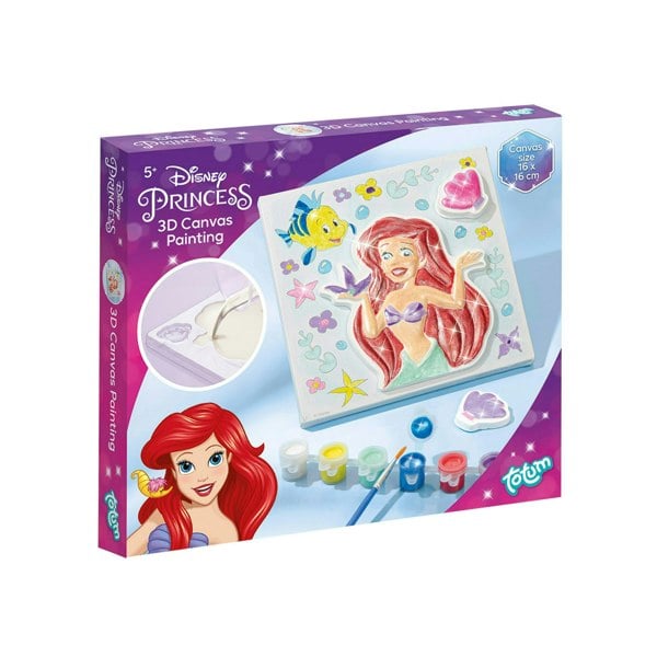 Totum Disney Princess Canvas Plaster Casting