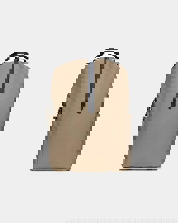 Rains Clip Front Backpack - Beige 133 - CHO - Designer Unisex Bags