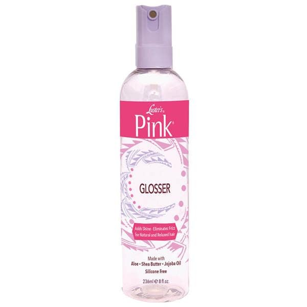 Essential oils and vitamin E come together in this brilliant glosser to revive dull and dry hair, and deliver long-lasting shine. Luster’s Pink Glosser to leave your hair smooth and silky soft thanks to an amazing blend of shea butter, aloe extract, and jojoba oil.