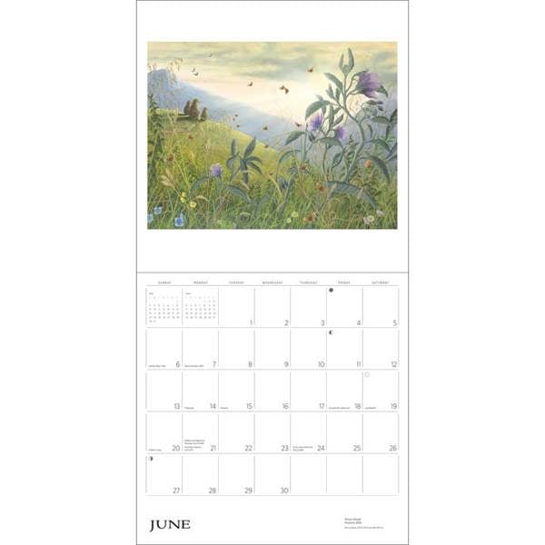 Spirit, The Paintings Of Robert Bissell Calendar 2027, Wall Calendars, Month To View, Art, Gift