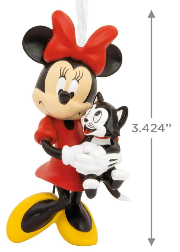 Hallmark Disney - Minnie Mouse and Cat Christmas Tree Ornament