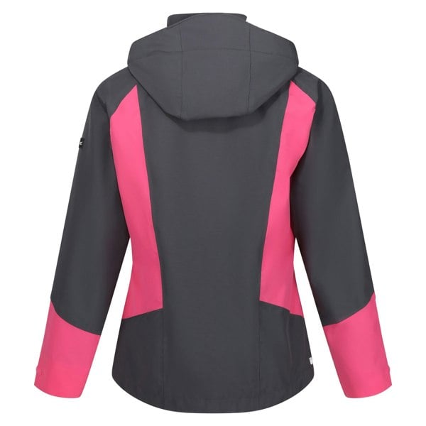 Regatta Women's Bosfield II Waterproof Jacket - Flamingo Pink / Seal Grey