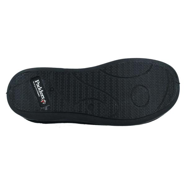 Padders Ladies Padders Wide Fitting Slippers With Dog Detail Dandie