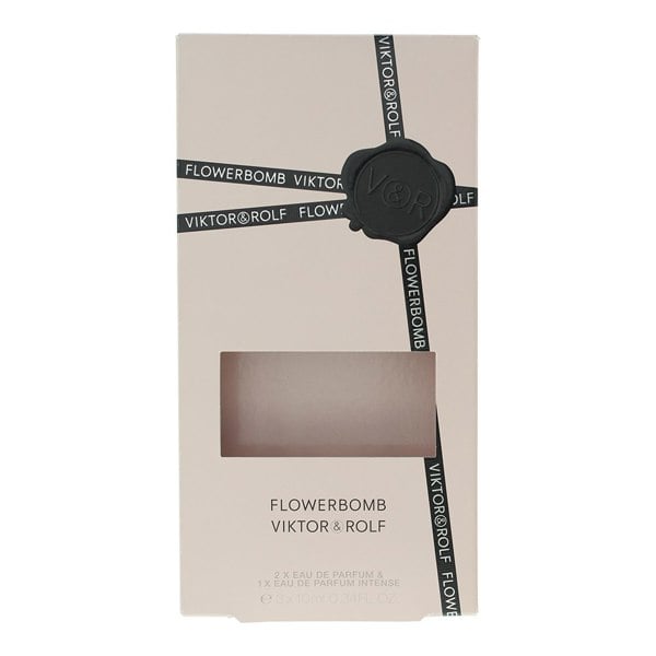 Viktor & Rolf Flowerbomb 3 Piece Gift Set: Eau De Parfum Ruby Orchid 10ml - Eau De Parfum Nectar 10ml - Eau De Parfum 10ml