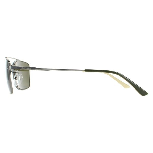 Calvin Klein Sunglasses CK18117S 008 Satin Gunmetal Green