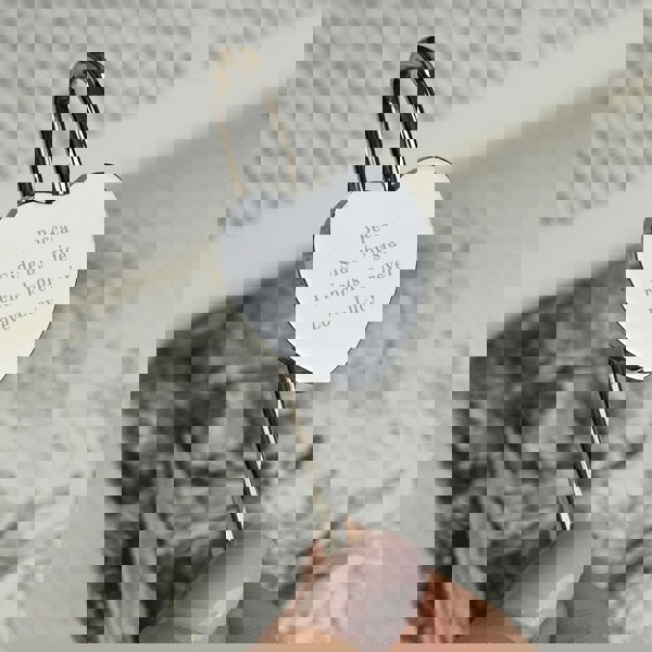 Personalised Memento Company Personalised Engraved Silver Heart Bookmark