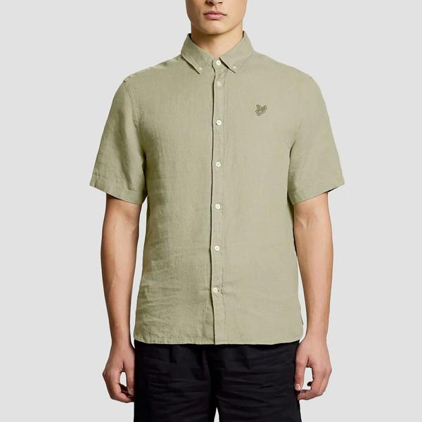 Lyle & Scott Short Sleeve Linen Shirt