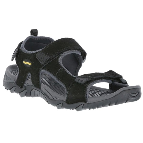 Trespass Mens Belay Walking Sandals - Black