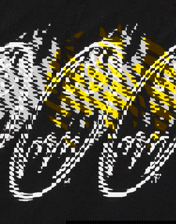 DC Comics Boys Black Stylised Batman Logo & Icons Long Sleeve Long Leg Pyjama Set