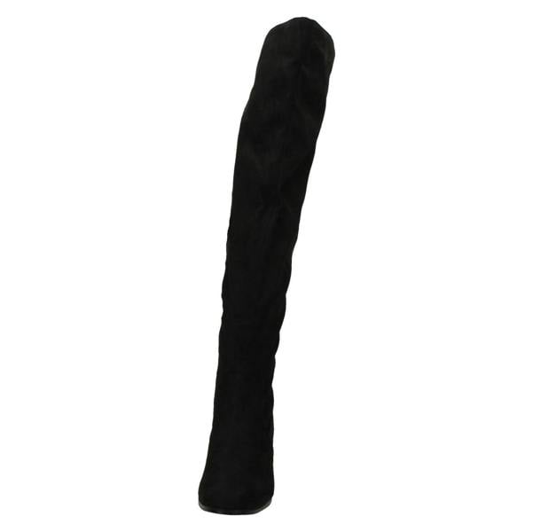 Spot On Ladies Spot On Wide Fitting Knee High Boots F51088