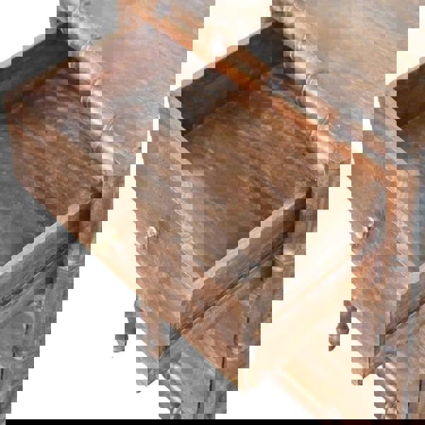 Artisan Furniture Bamboo Frame Nightstand in Roasted Almond