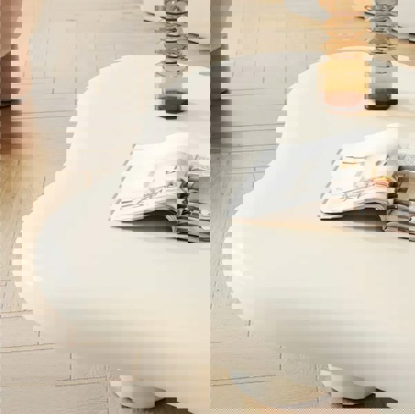 Quincy Coffee Table, Cream-Ritconcept-Rit Concept