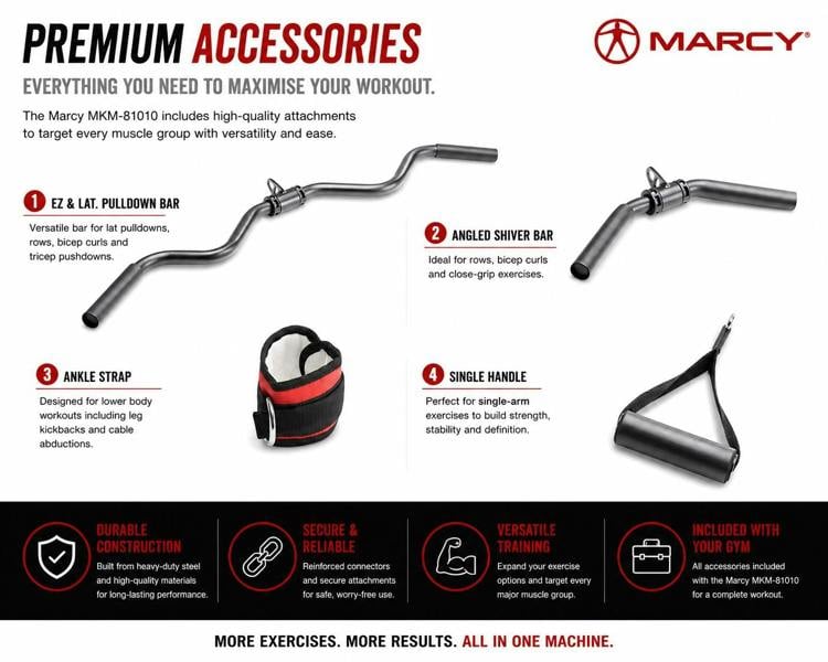Marcy Multigym 142KG Resistance MKM81010